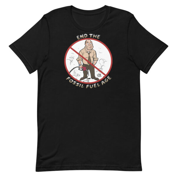 End the Fossil Fuel Age T-Shirt black